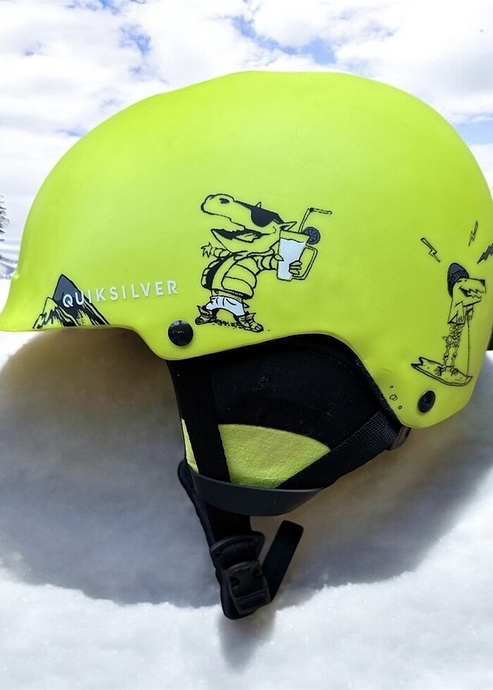 Quiksilver Çocuk Snowboard Kayak Kaskı - Görsel 3