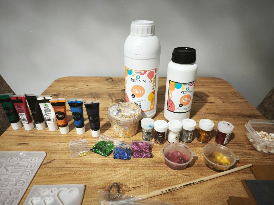 Reçine ve Takı Yapım Seti - Görsel 3