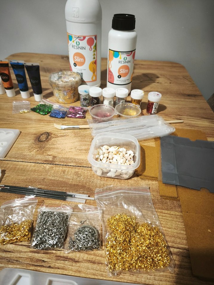 Reçine ve Takı Yapım Seti - Görsel 2