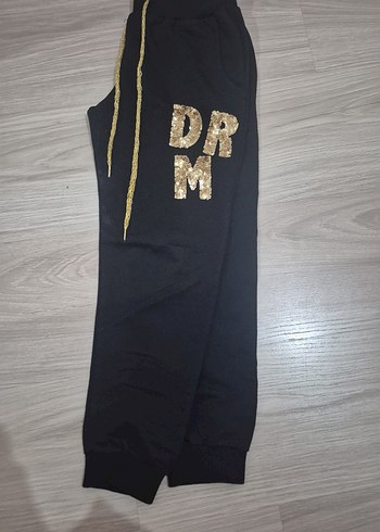 Kız Çocuk Payetli Baskılı Eşofman Takımı - Görsel 5