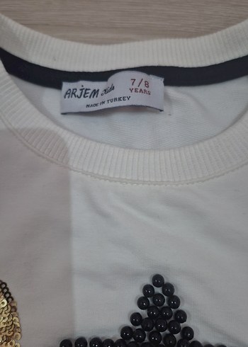 Kız Çocuk Payetli Baskılı Eşofman Takımı - Görsel 3