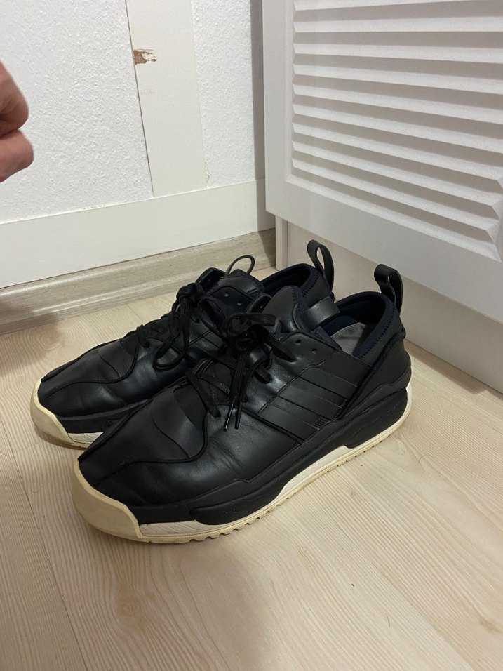 46 numara adidas Siyah Bağcıklı Erkek Spor Ayakkabı - Görsel 5