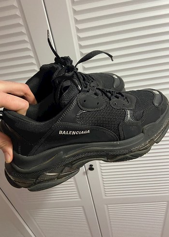 Balenciaga Erkek Siyah Platform Sneaker - Görsel 2