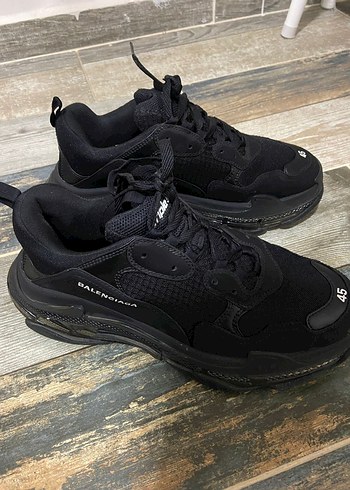 Balenciaga Erkek Siyah Platform Sneaker - Görsel 6