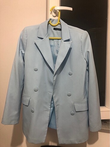 Mavi Blazer Ceket