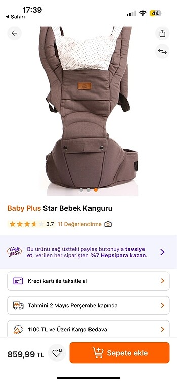 Babyplus star kanguru