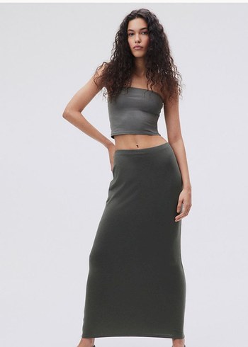 H&M Kadın Uzun Basic Etek