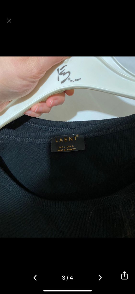 Siyah Uzun Kollu - Görsel 3