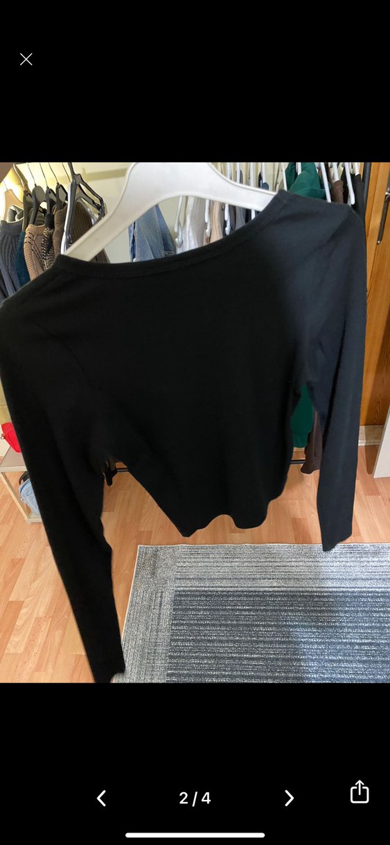 Siyah Uzun Kollu - Görsel 2