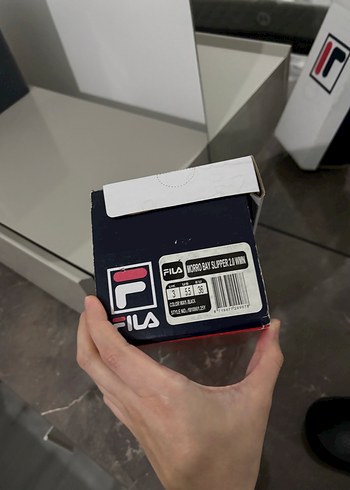 Fila Siyah Spor Terlik - Görsel 8