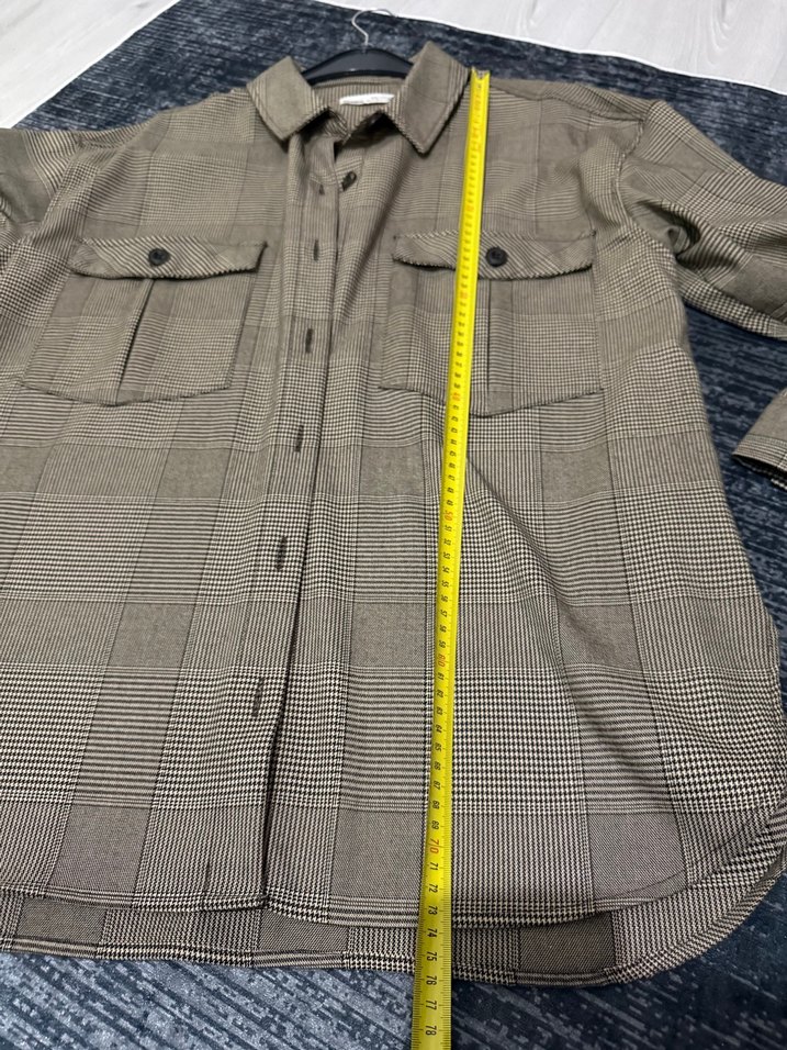 Düğmeli Kahverengi Gömlek - Görsel 3