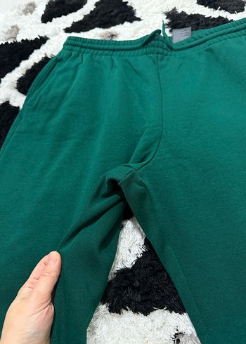 Kadın Yeşil Rahat Kesim Sweatpant - Görsel 3