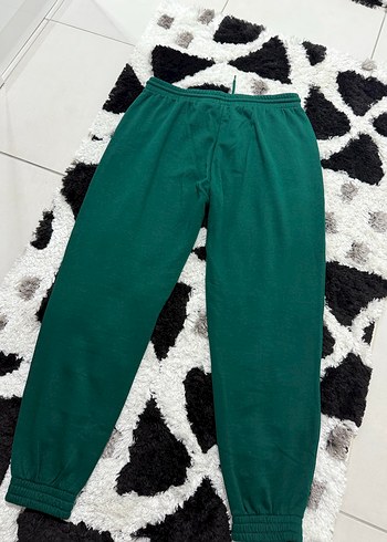 Kadın Yeşil Rahat Kesim Sweatpant - Görsel 5