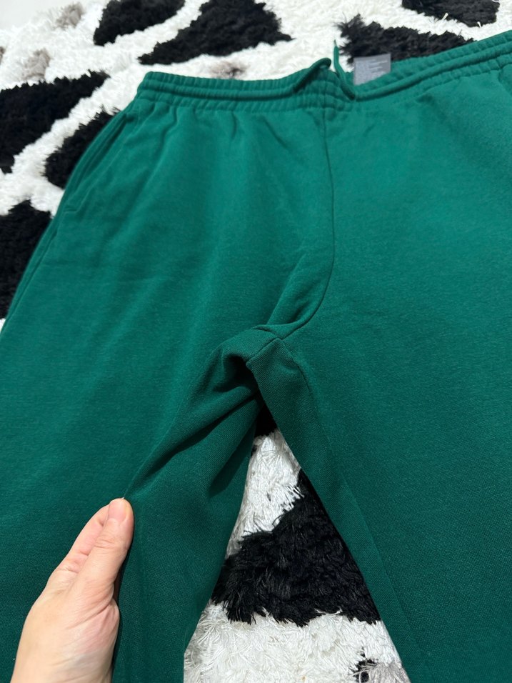 Kadın Yeşil Rahat Kesim Sweatpant - Görsel 3