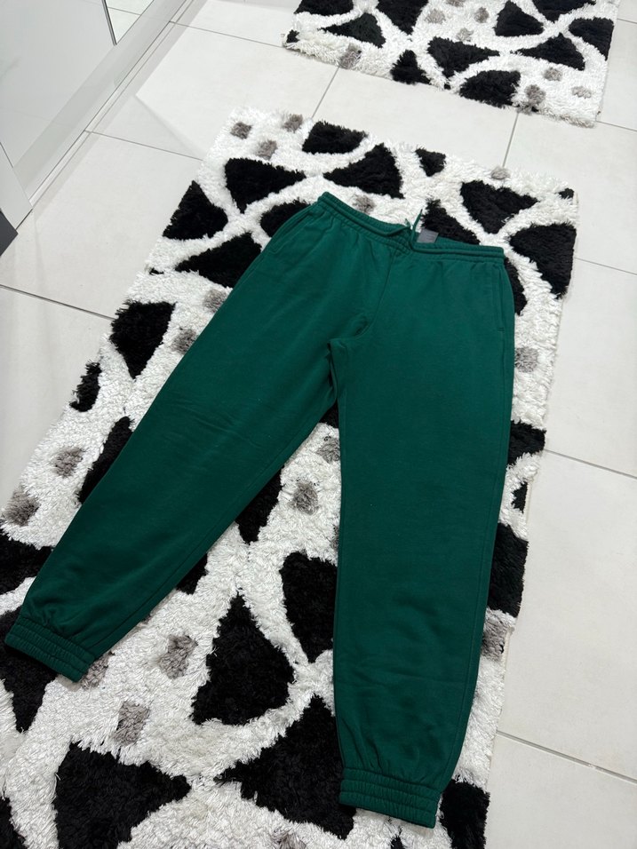 Kadın Yeşil Rahat Kesim Sweatpant - Görsel 2