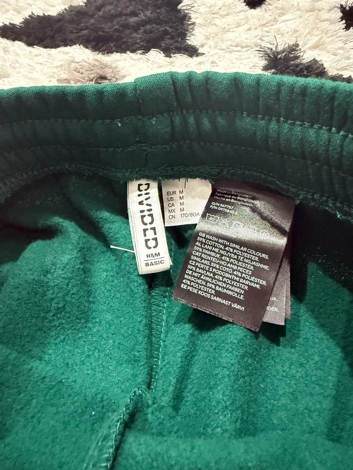 Kadın Yeşil Rahat Kesim Sweatpant - Görsel 4