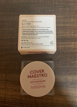 Missha Cover Maestro Pot Concealer