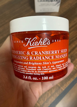 diğer Beden çeşitli Renk Kiehls turmeric & cranberry maske