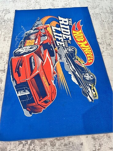 Hot wheels Çocuk odası halısı