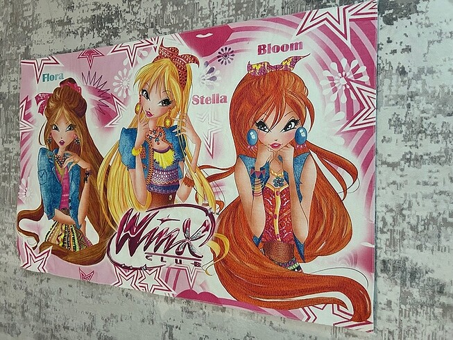 Beden Winx çocuk odası halısı