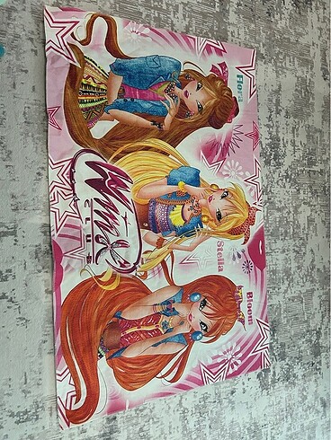 Beden pembe Renk Winx çocuk odası halısı