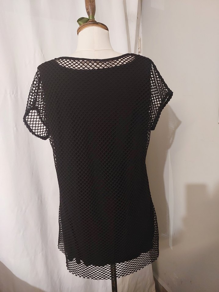 Dantel Detaylı Siyah Kadın Triko Elbise - Görsel 4