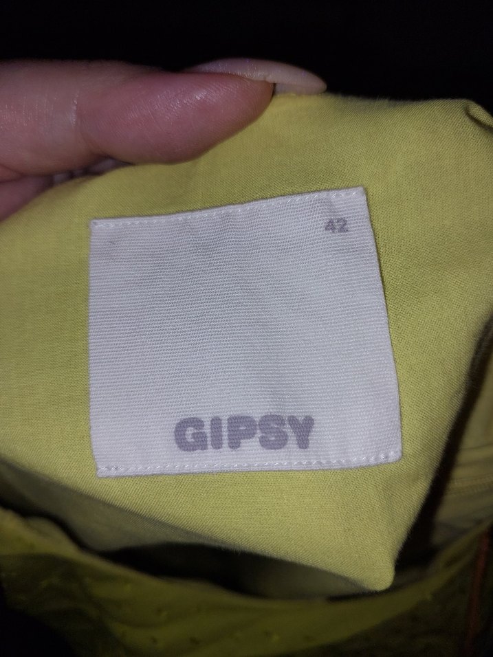 Sarı Kolsuz Hamile Midi Elbise - Görsel 5