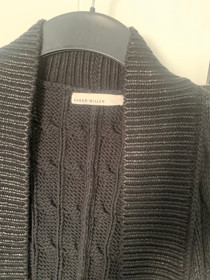 Gri Siyah Hırka - Görsel 4