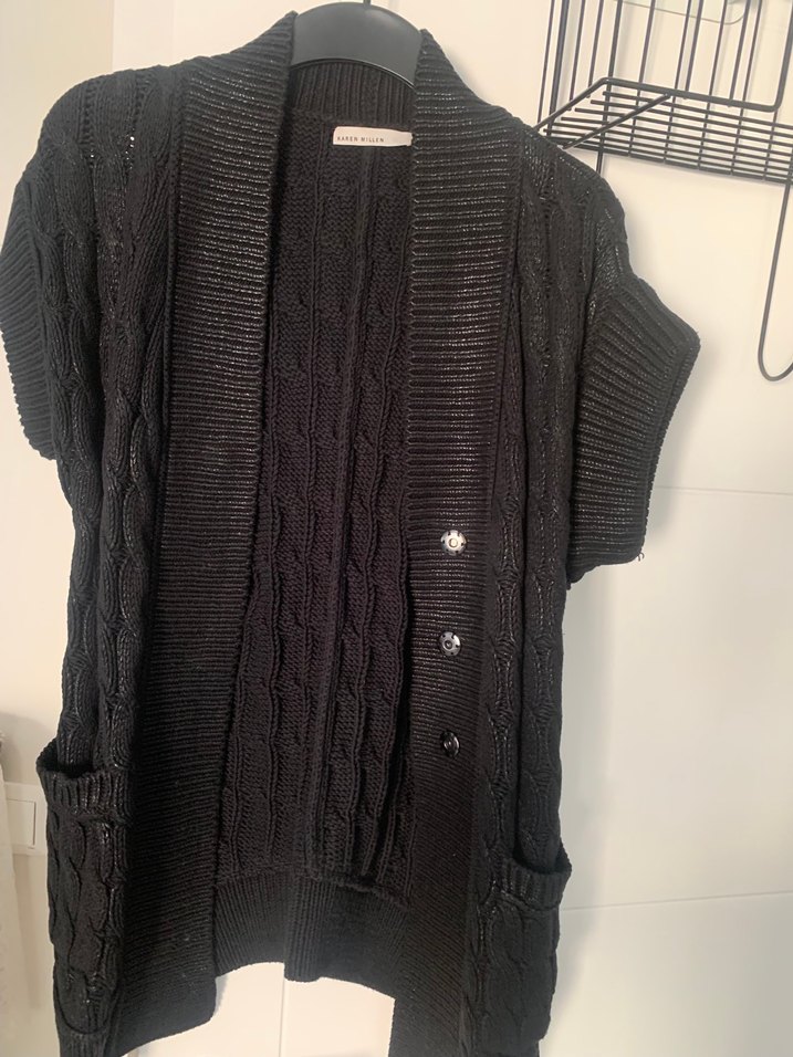 Gri Siyah Hırka - Görsel 3