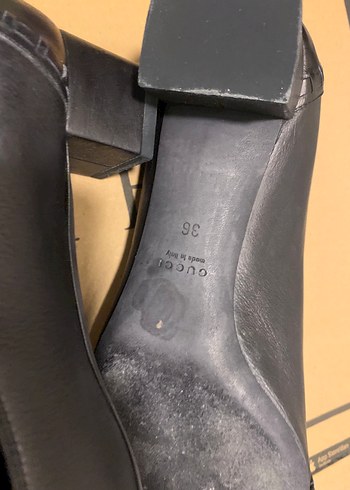 Gucci Kadın Klasik Deri Topuklu Ayakkabı - Görsel 2