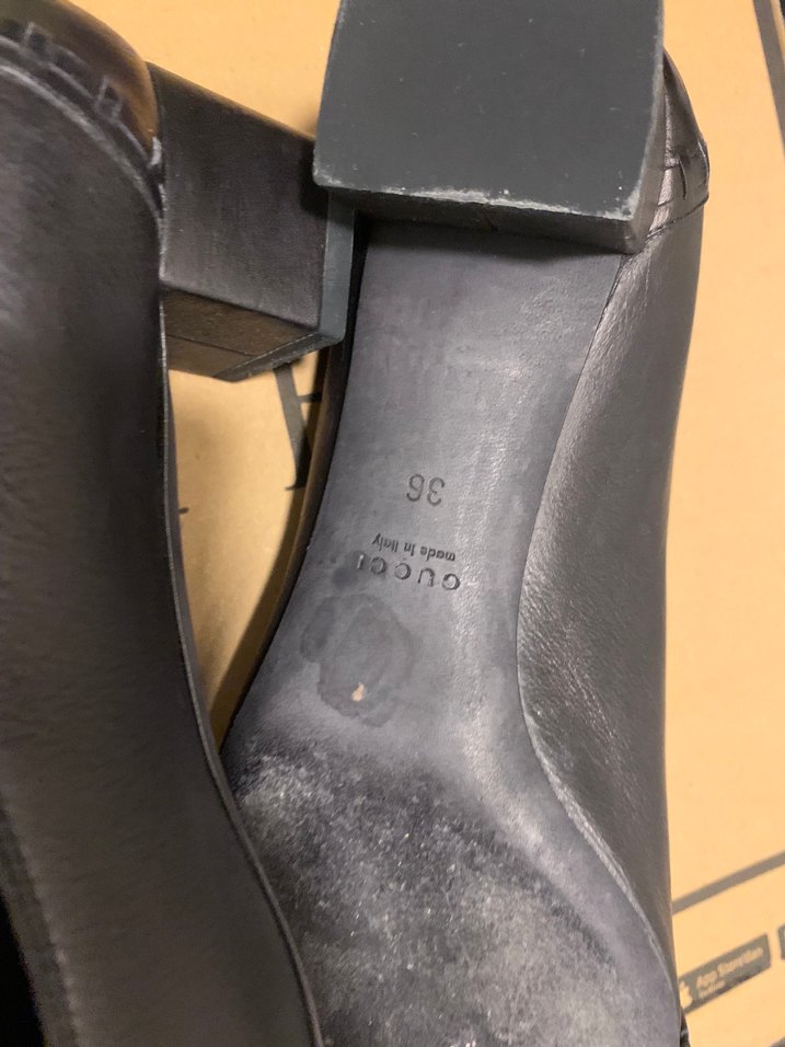 Gucci Kadın Klasik Deri Topuklu Ayakkabı - Görsel 2