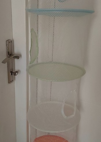 Beden Renk Renkli Asılabilir Dolap Organizeri
