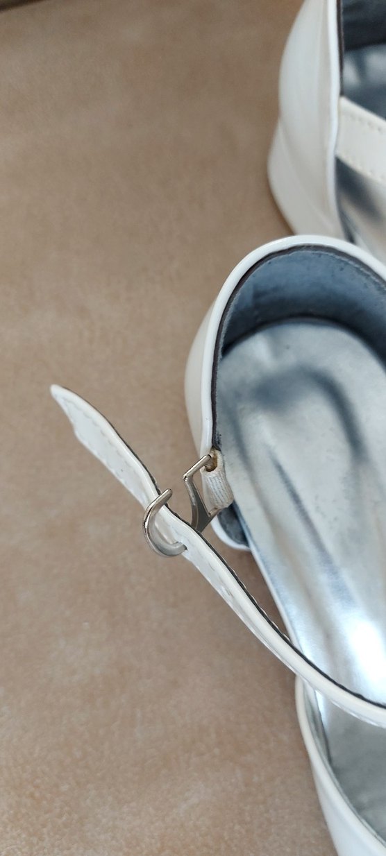 Beyaz Fiyonklu Kız Çocuk Babet Ayakkabı - Görsel 5