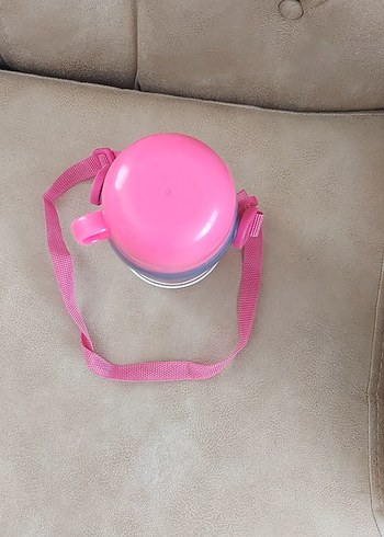 Pembe Renkli Çocuk Termosu - Görsel 3