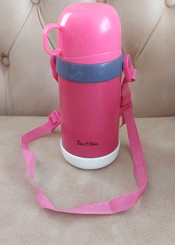 Pembe Renkli Çocuk Termosu - Görsel 2