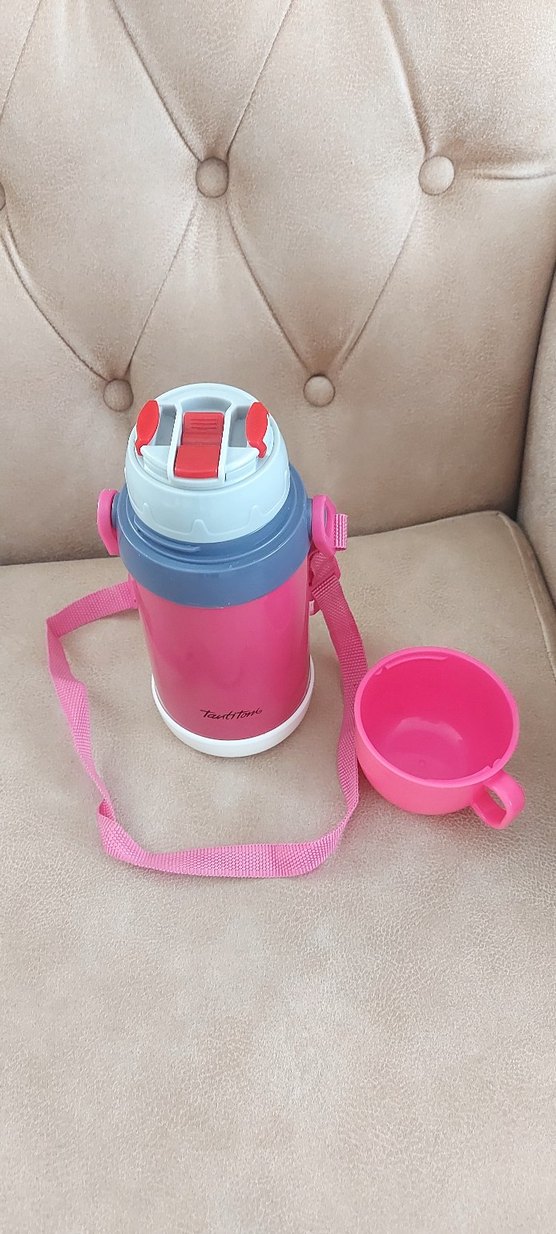 Pembe Renkli Çocuk Termosu - Görsel 4