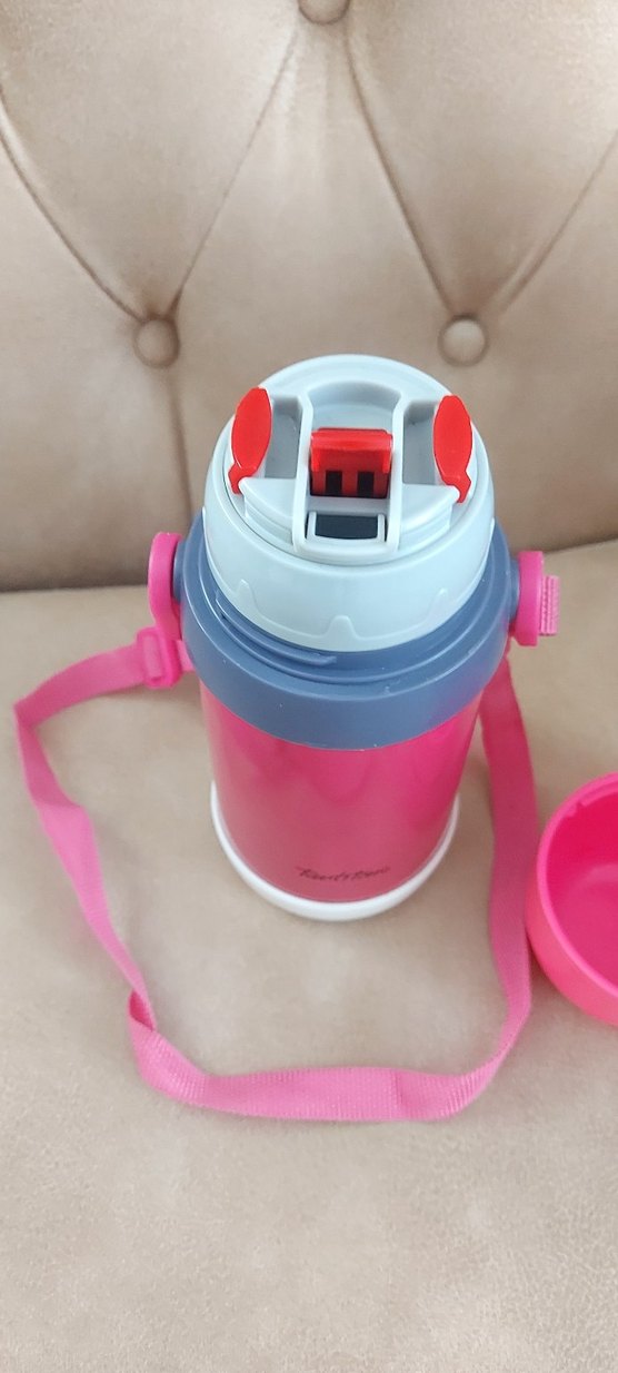 Pembe Renkli Çocuk Termosu - Görsel 5