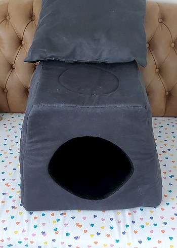 Koyu Gri Kedi Evi - Görsel 8