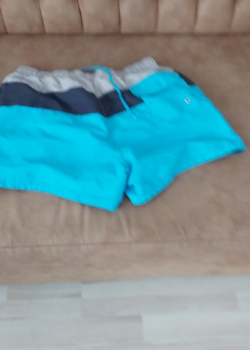 Mavi Belden Bağlamalı Erkek Mayo - Görsel 4