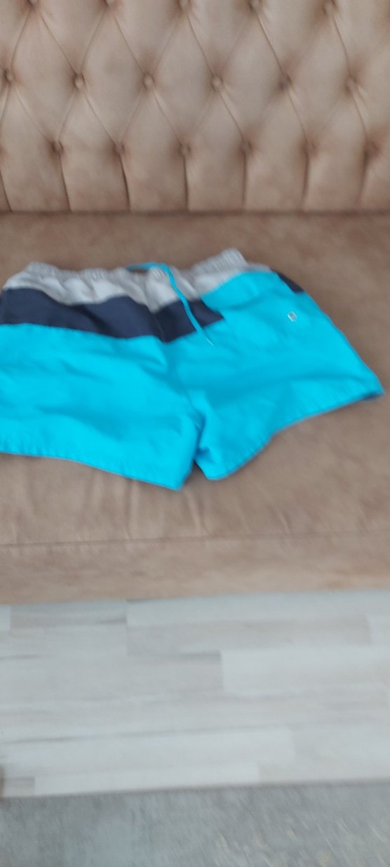 Mavi Belden Bağlamalı Erkek Mayo - Görsel 4