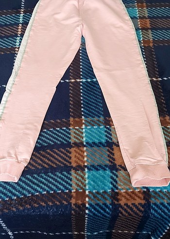 Kids Collection Pembe Bağcıklı Çocuk Eşofman altı - Görsel 5