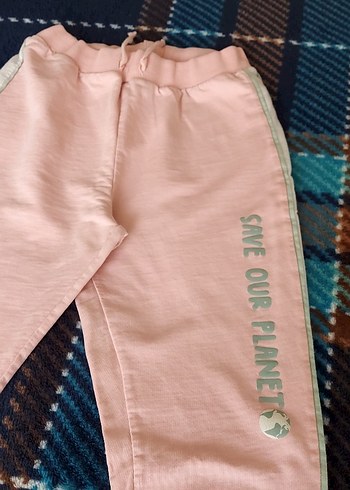 Kids Collection Pembe Bağcıklı Çocuk Eşofman altı - Görsel 3