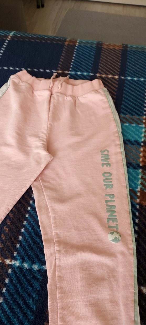 Kids Collection Pembe Bağcıklı Çocuk Eşofman altı - Görsel 3