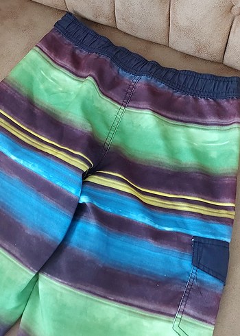 Erkek Çok Renkli Batik Desenli Mayo - Görsel 5