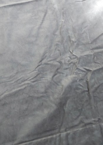 Gri Düz Desen Kadife Perde - Görsel 2