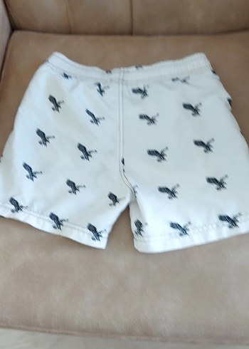 Baskılı Beyaz Erkek Mayo - Görsel 4