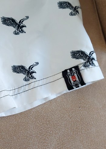 Baskılı Beyaz Erkek Mayo - Görsel 2