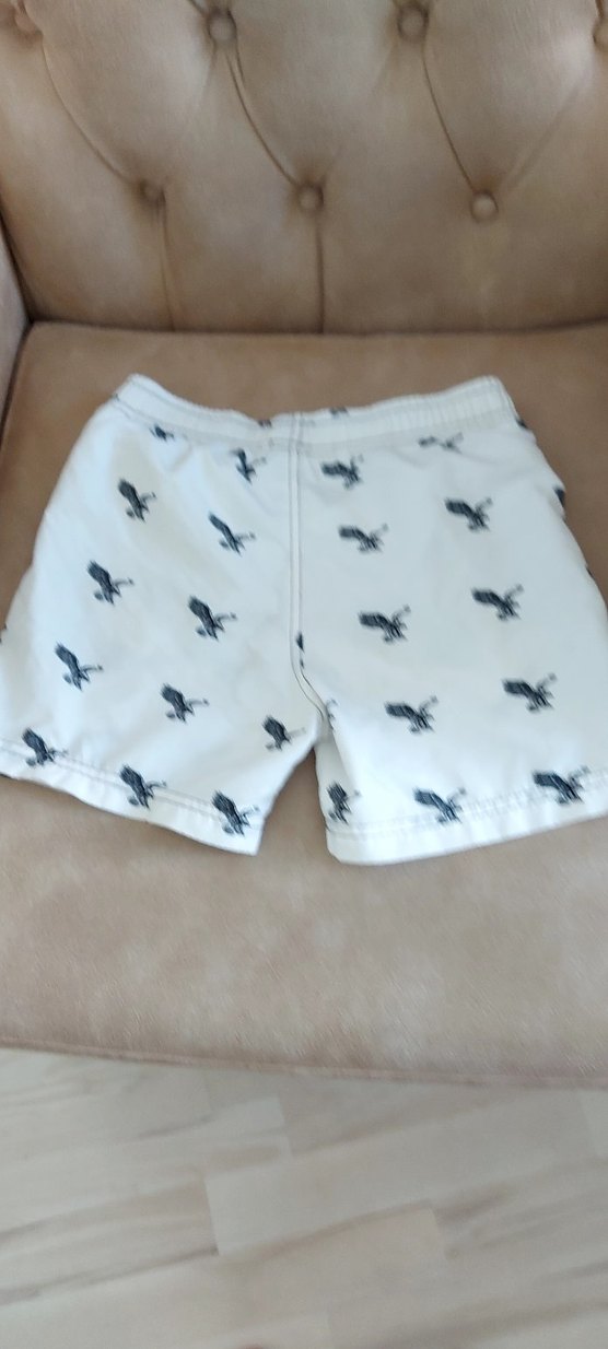 Baskılı Beyaz Erkek Mayo - Görsel 4