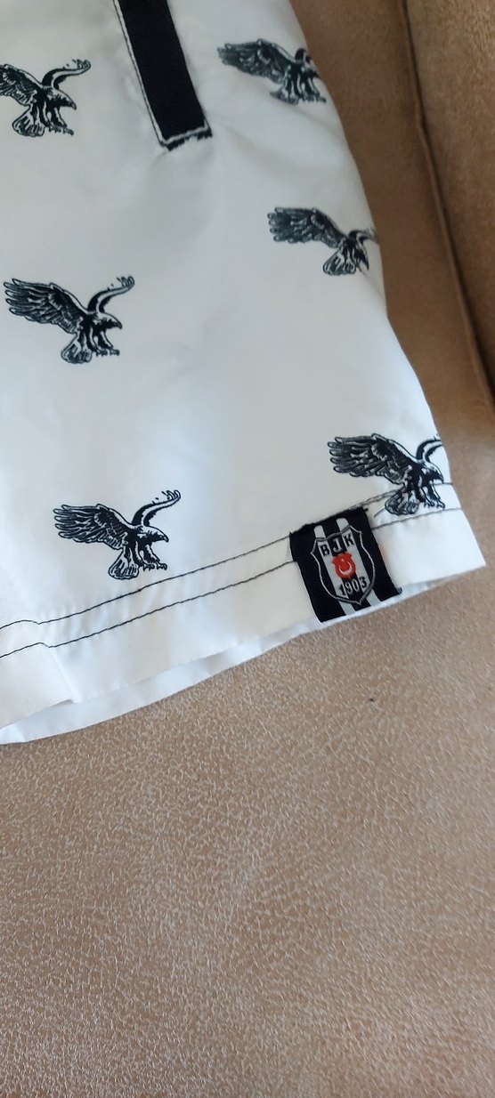 Baskılı Beyaz Erkek Mayo - Görsel 2