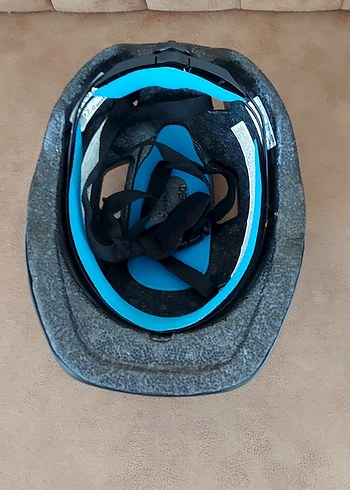 Mavi Baskılı Çocuk Bisiklet Kaskı - Görsel 4
